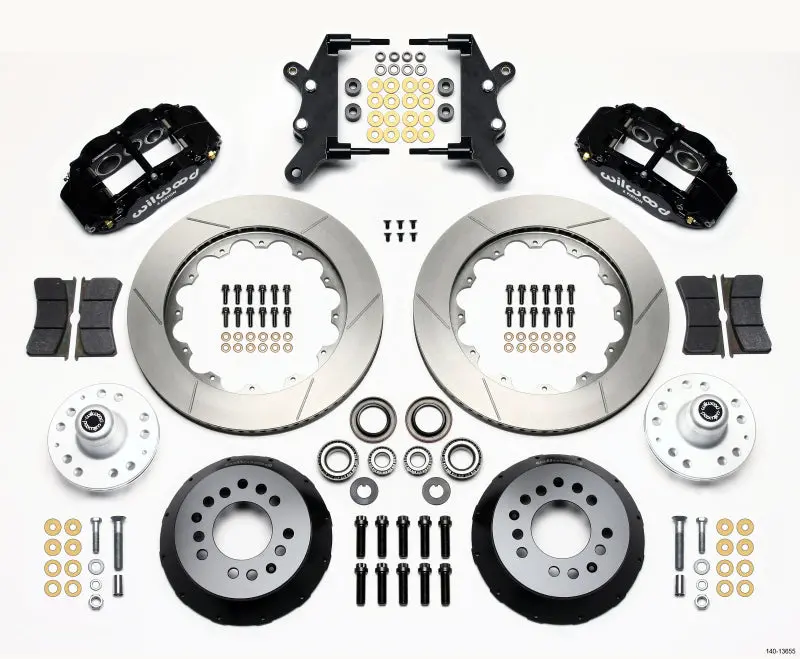 Wilwood Narrow Superlite 6R Front Hub Kit 14.00In For 60-68 Ford Mercury Full Size Galaxie 1