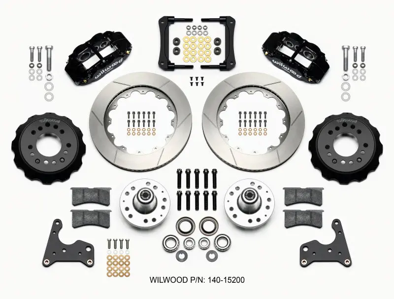 Wilwood Narrow Superlite 6R Front Hub Kit 14.00In For 65-72 Chrysler 300/New Yorker/Newport/Town & Country And Plymouth Fury 1