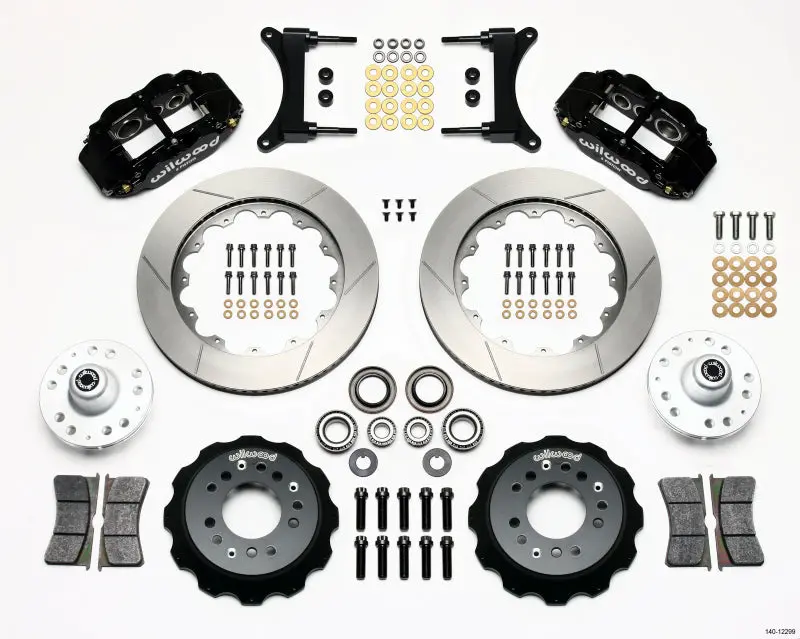 Wilwood Narrow Superlite 6R Front Hub Kit 14.00In For 79-87 Gm G Body 1