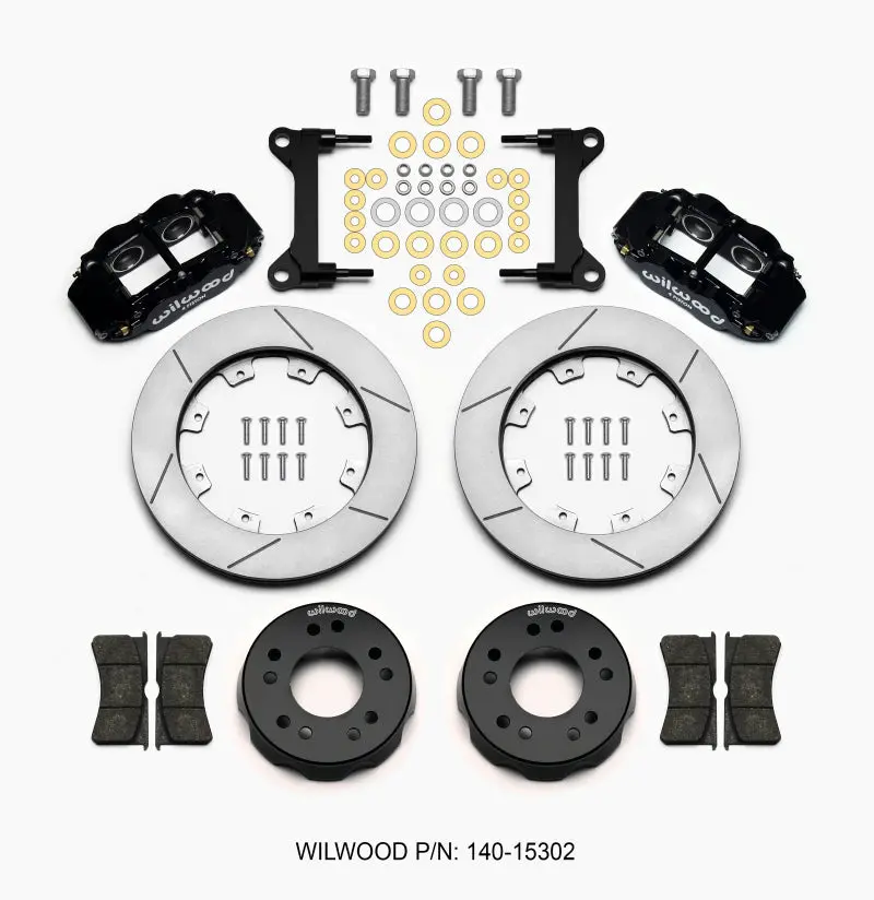 Wilwood Narrow Superlite 6R Front Kit 12.19In For 63-87 C10 With Wilwood Pro Spindles 1