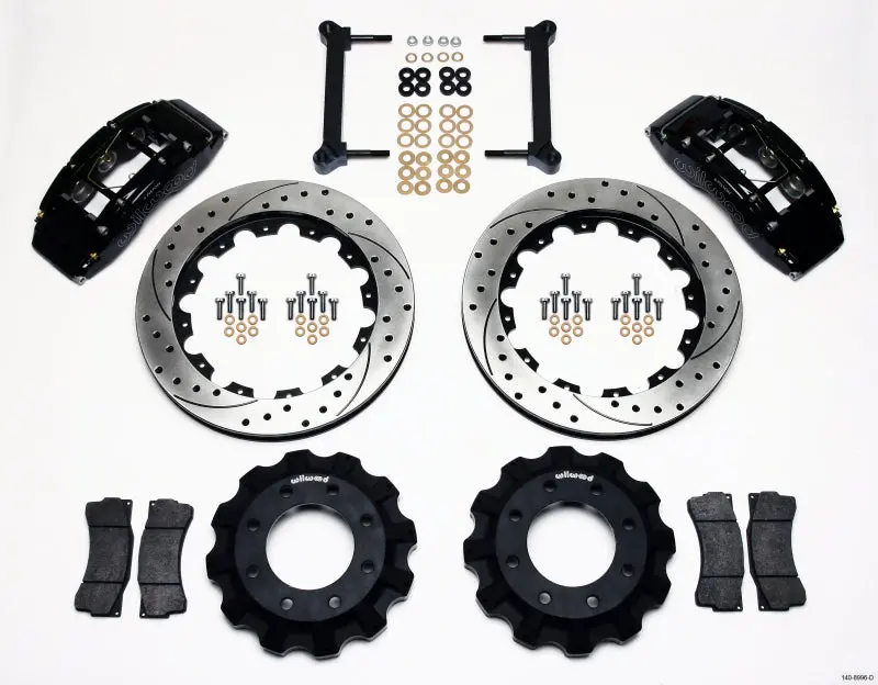 Wilwood Tc6r Front Kit 16.00In Drilled For 1999-2010 Gm H2 Truck Suv 2500 1