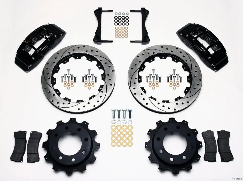 Wilwood Tc6r Rear Kit 16.00In Drilled For 1999-2010 Gm H2 2500 1