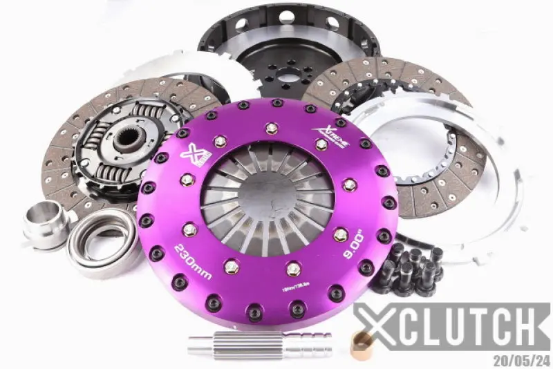 Xclutch For 1989–1994 Nissan Skyline Gt-R 2.6L 10.5In Twin Sprung Clutch Kit 1