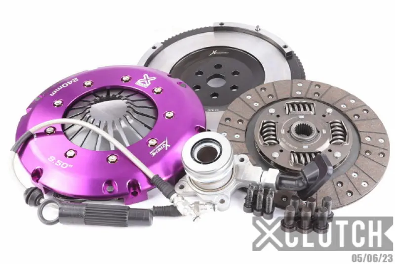 Xclutch Stage 1 Sprung Organic Clutch Kit For 13-18 Ford Focus St 2.0L 1