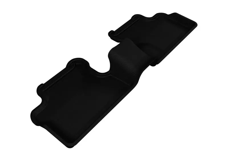 3D Maxpider Custom Fit Rear Floor Mats For 2010–2013 Mazda3 Kagu (2Nd Row) – Black All-Weather Liners 1