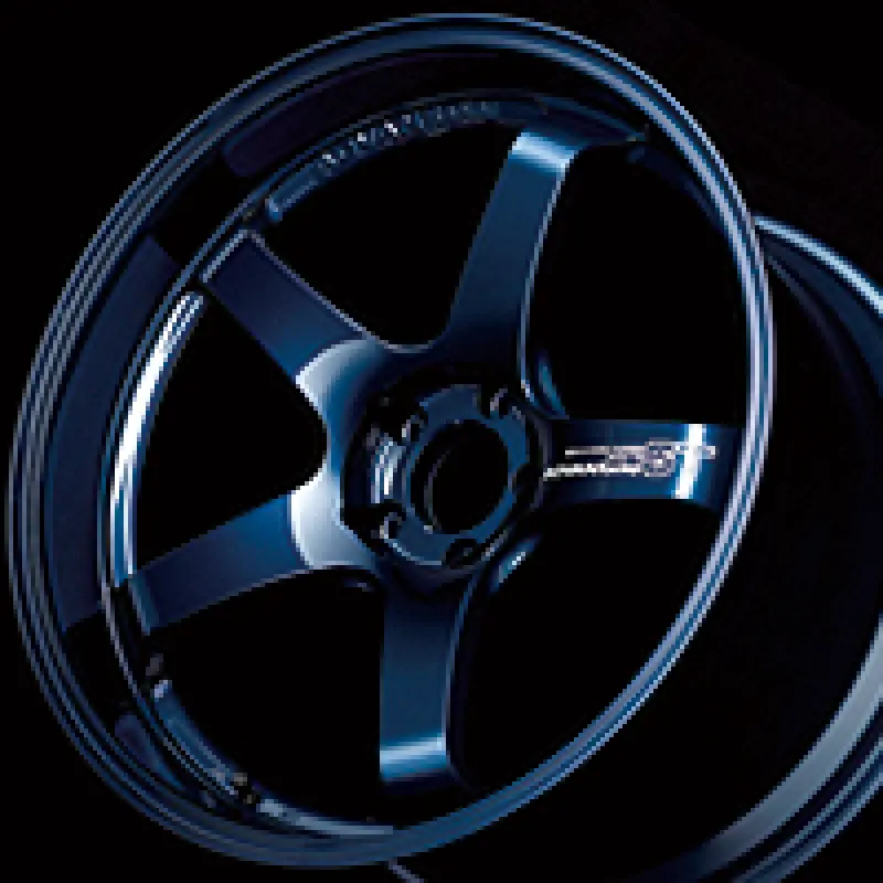 Advan Gt Premium Version (Center Lock) 21X12.0 +59 Racing Titanium Blue Wheel 1