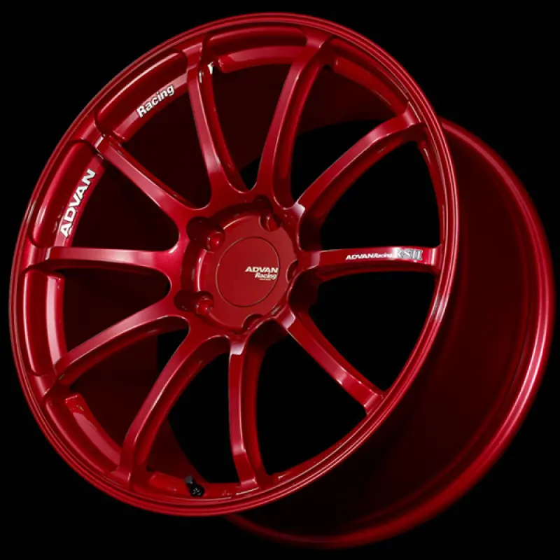 Advan Rsii Racing Wheel – 20X11", +51Mm Offset, 5X130, 71.6Mm Center Bore, Racing Red 1
