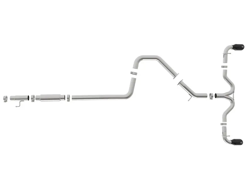 Afe Takeda 304 Stainless Steel Cat-Back Exhaust With Black Tips For 2018 Hyundai Elantra Gt Sport (1.6L I4) 2