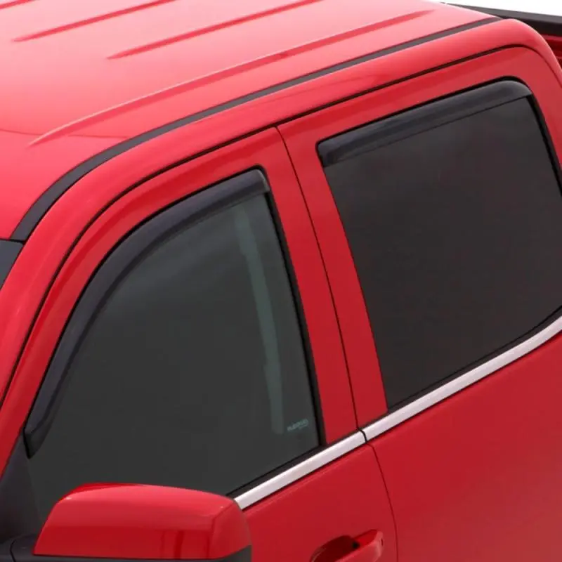 Avs 16-18 Toyota Prius Ventvisor In-Channel Front & Rear Window Deflectors 4Pc - Smoke 1