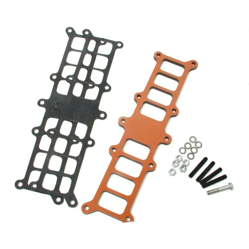Bbk 86-95 Mustang 5.0 Phenolic Manifold Spacer Kit Edlebrock Performer 3/8 1