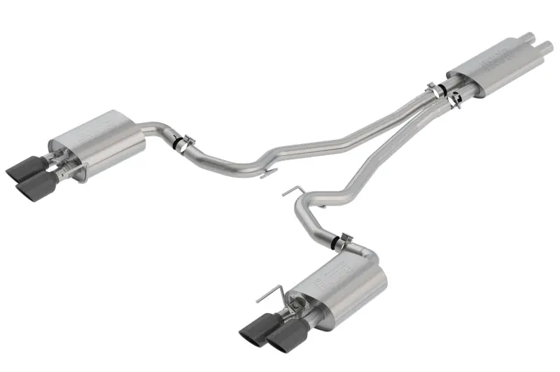 Borla 18-20 Ford Mustang Gt 5.0L At/Mt Ece Cat-Back Exhaust W/ Active Valve (Fits Convertible) 1