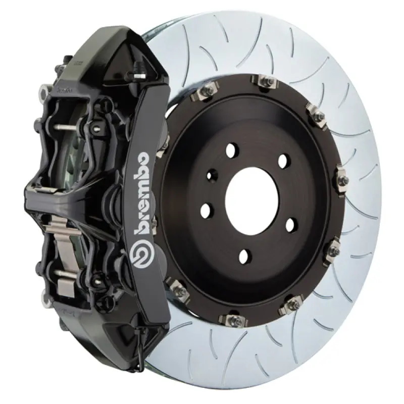 Brembo Front Gt Big Brake Kit For 2019+ Bmw X5 G05 & 2020+ X6 – 6-Piston Calipers, 405X34Mm Two-Piece Slotted Rotors, Cast Iron, Type-3 Black Finish 1