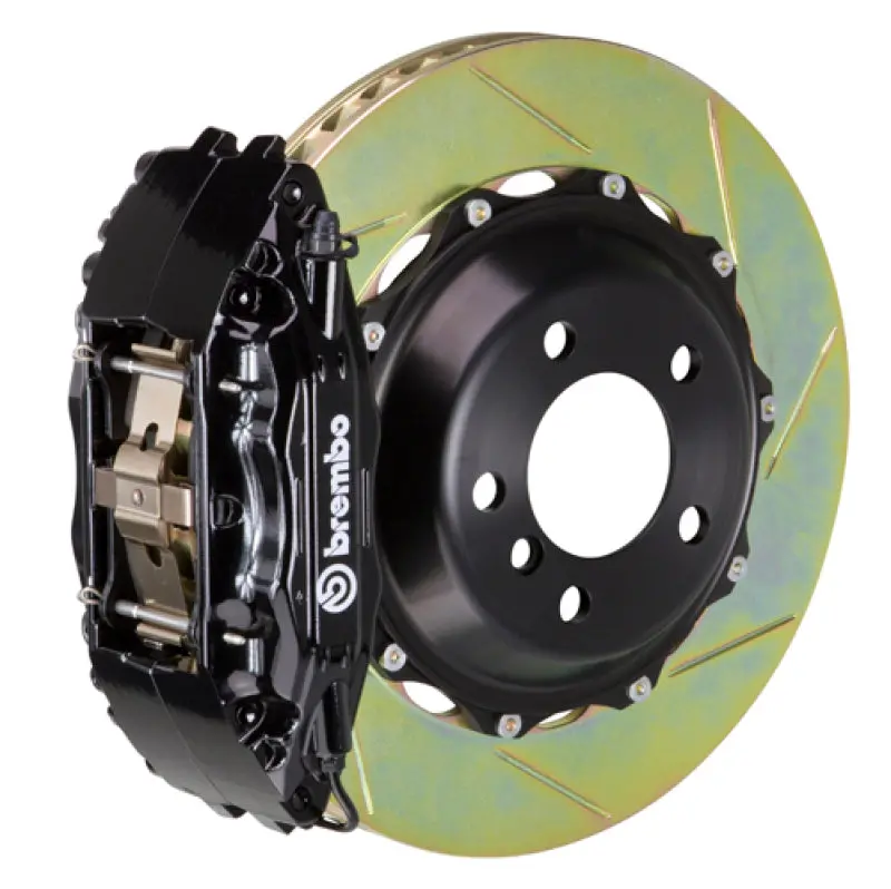 Brembo Gt Front Big Brake Kit – 332×32Mm Two-Piece Slotted Rotors For 2001–2007 Volvo V70/R And 2001–2009 S60/R 1