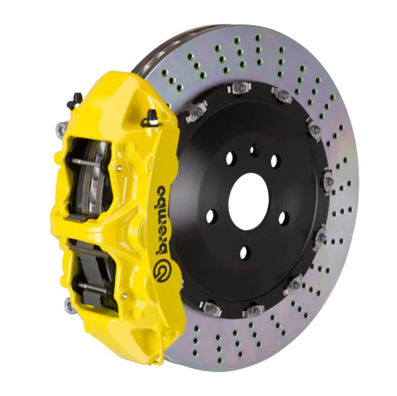 Brembo Gt Front Big Brake Kit – 405×34Mm Two-Piece Drilled Rotors For 2018+ Audi Sq5 (Fy Platform) 1