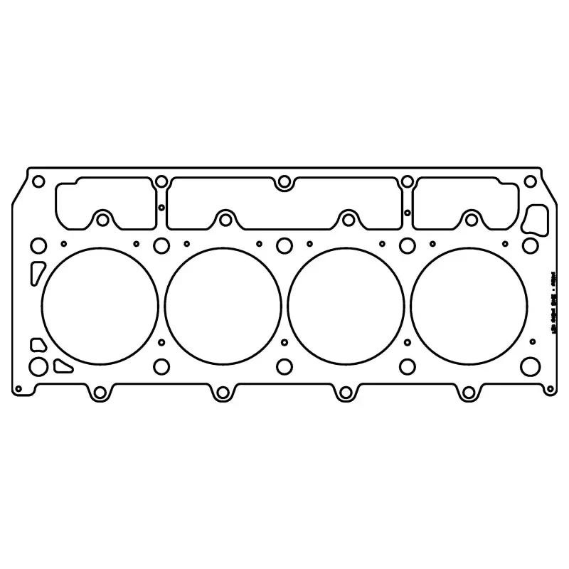 Cometic Mlx Multi-Layer Steel Head Gasket For Gm Lsx Gen-Iv Small Block V8 – .040″ Thickness, 4.165″ Bore, Dual-Stud Configuration (1/2″ & 3/8″) 1