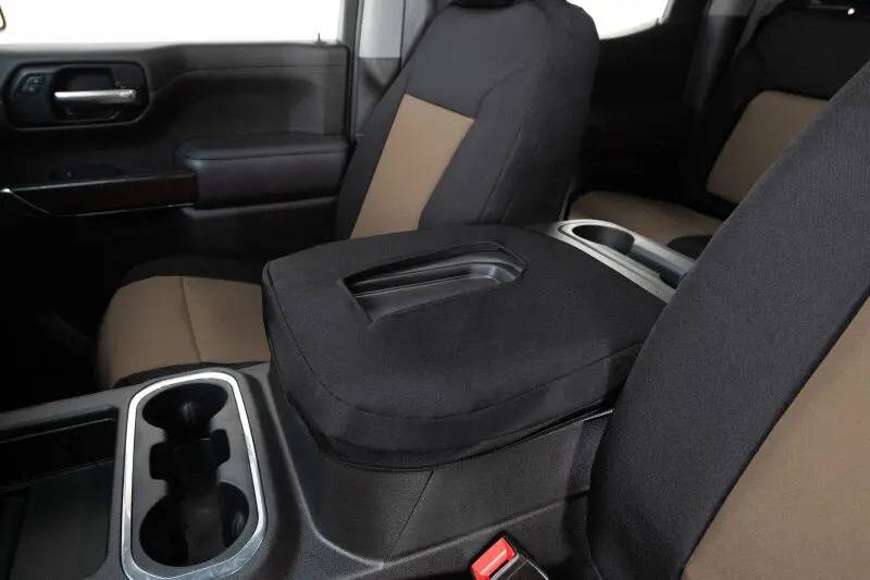 Covercraft Endura Precisionfit Front Seat Covers For 2020–2024 Subaru Outback – Tan/Black 1
