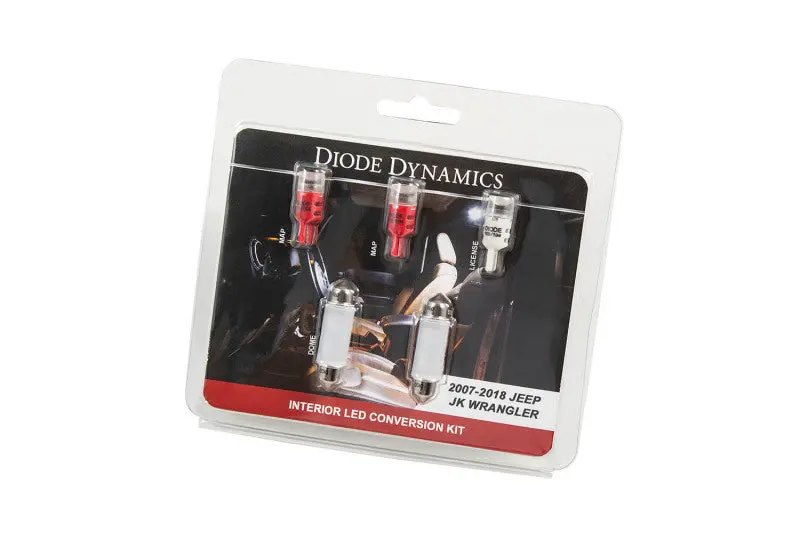 Diode Dynamics Stage 1 Interior Led Kit For Jeep Wrangler Jk (4-Door) – Red Lighting 1