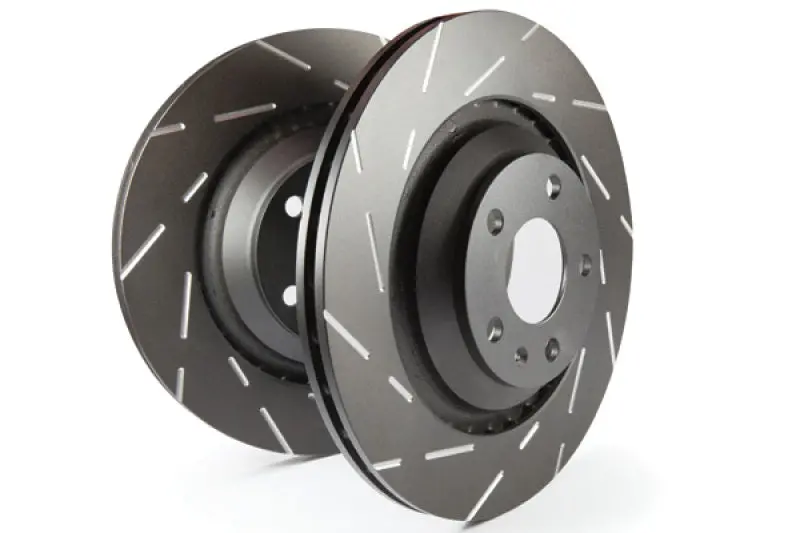 Ebc 2015+ Ford Mustang (6Th Gen) 2.3L Turbo (Performance Package) Usr Slotted Rear Rotors 1