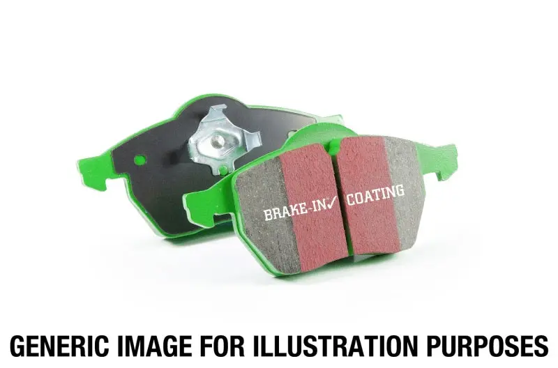 Ebc Greenstuff Rear Brake Pads For 2013+ Jeep Cherokee (2.4L Engine) 1