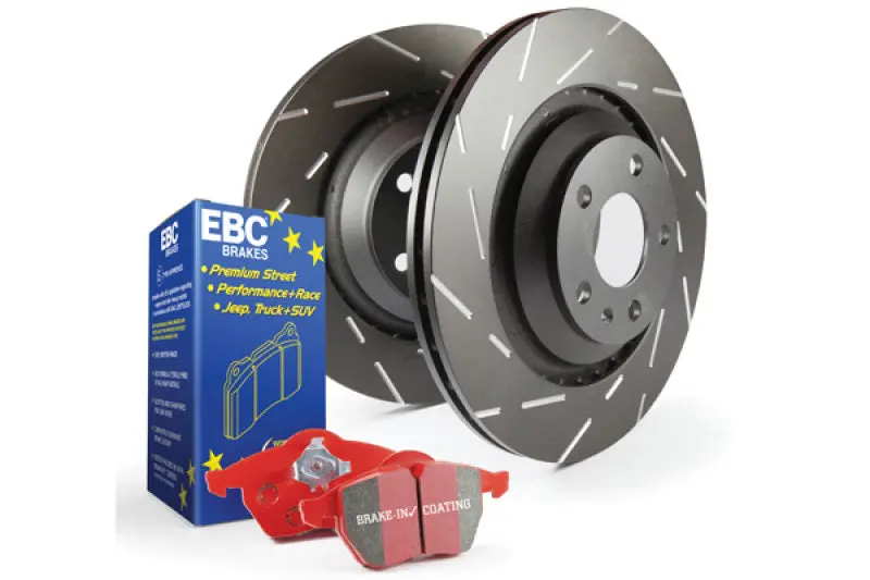 Ebc Redstuff Brake Pad & Usr Drilled/Slotted Rotor Kit – Street & Track Use 1