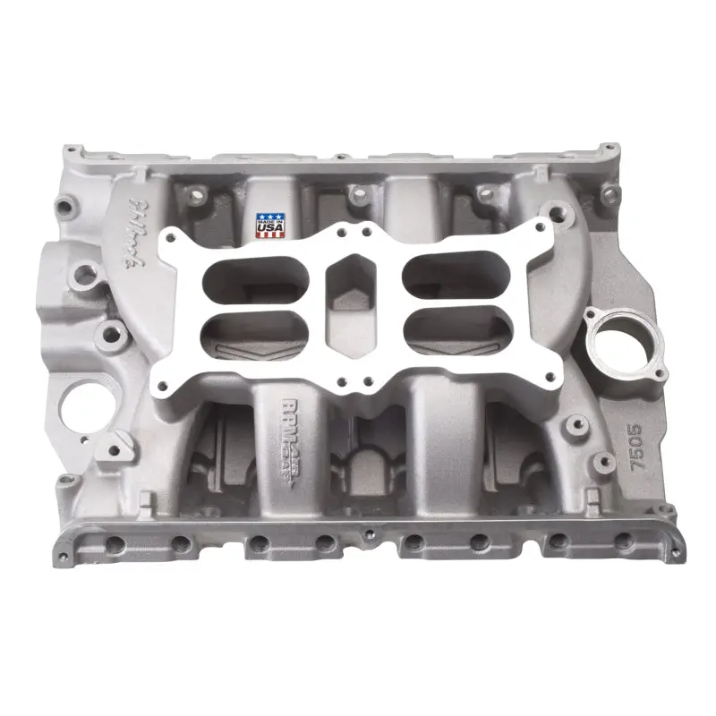 Edelbrock Performer Rpm Dual-Quad Intake Manifold For Ford Fe Engines – High-Rpm Carbureted Setup 1