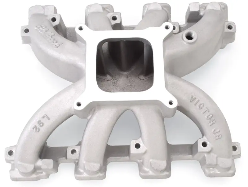 Edelbrock Victor Jr Carbureted Intake Manifold For Gm Gen Iv And L92 Engines 1