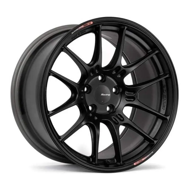 Enkei Gtc02 Alloy Wheel – 19X8.5, 5X112, +45Mm Offset, 66.5Mm Center Bore, Matte Black Finish 1