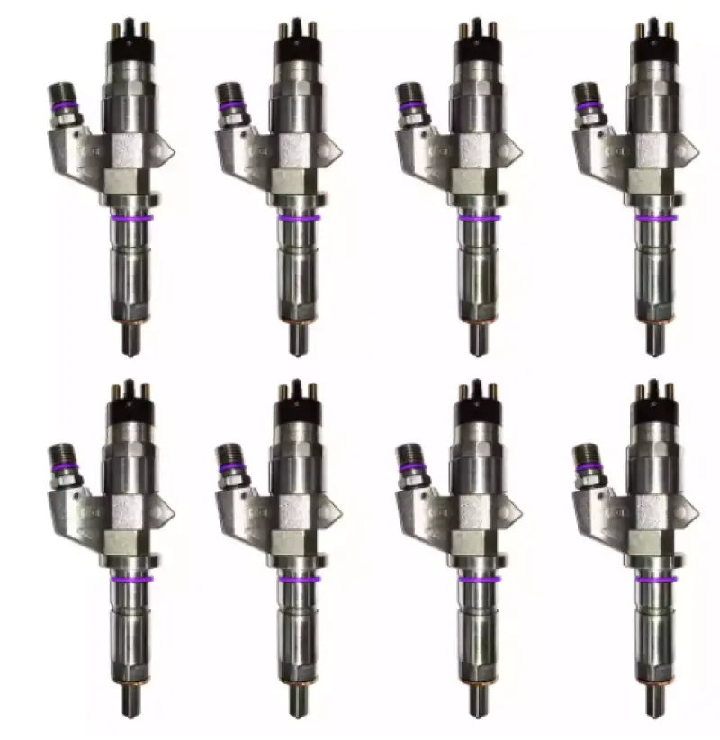Exergy Remanufactured Lb7 Duramax Injector Set (200% Over, 8-Piece) For 2001–2004 Chevrolet Trucks 1