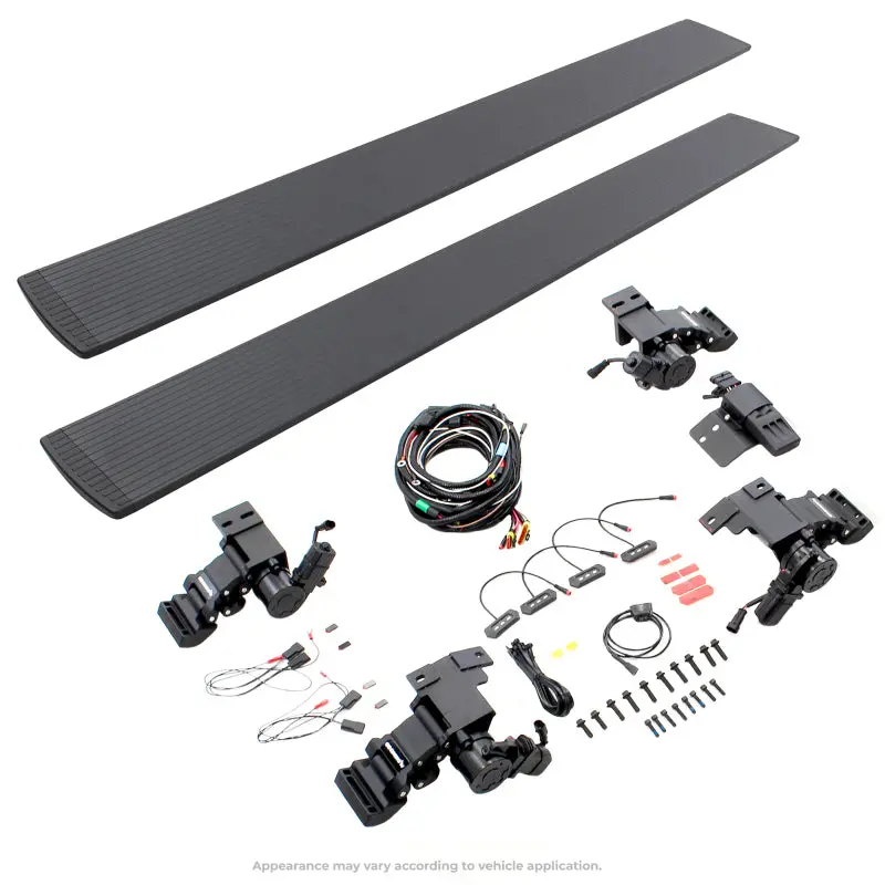 Go Rhino 11-22 Ram 2500/3500 Cc 4Dr E-Board E1 Electric Running Board Kit (No Drill) - Tex. Blk 2