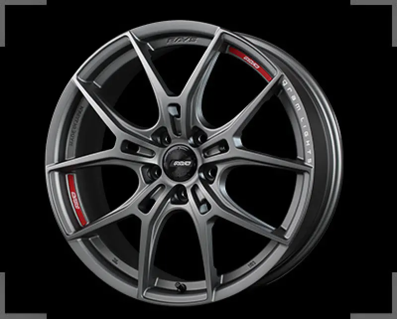 Gram Lights 57Fxz Forged Alloy Wheel – 19×9.5", +25 Offset, 5×112, Matte Graphite W/ Machined Face 1