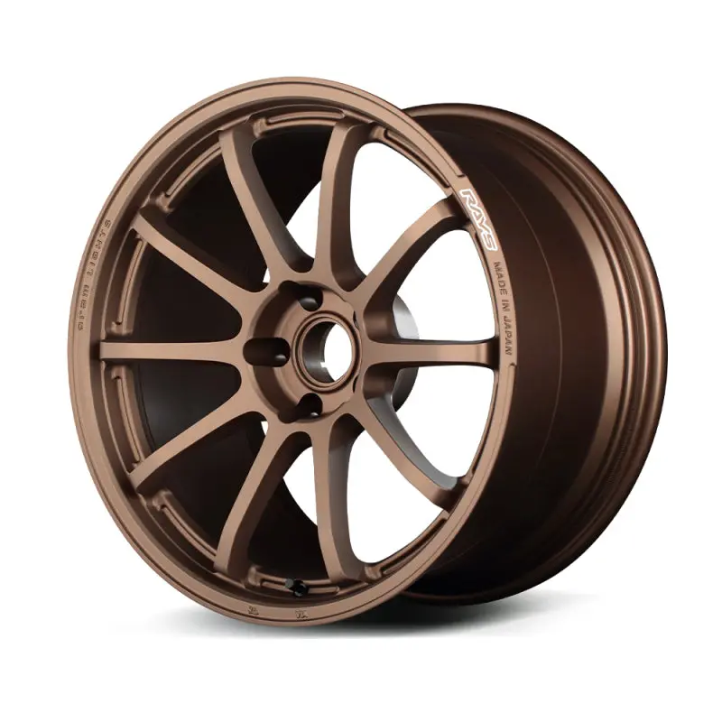 Gram Lights 57Nr Dark Bronze Alloy Wheel: 18X8.5 Inches, +38 Offset, 5X100 Bolt Pattern 1