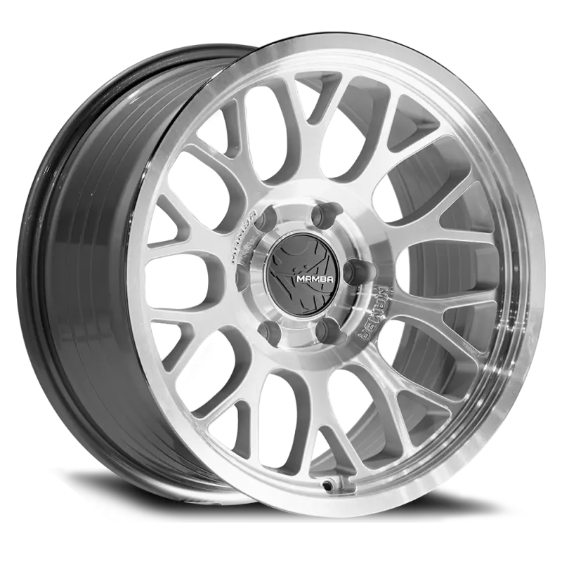 Mamba M28 20X9 Wheel — 6X135 Bolt Pattern, Zero Offset, Silver Mirror Face & Lip 1