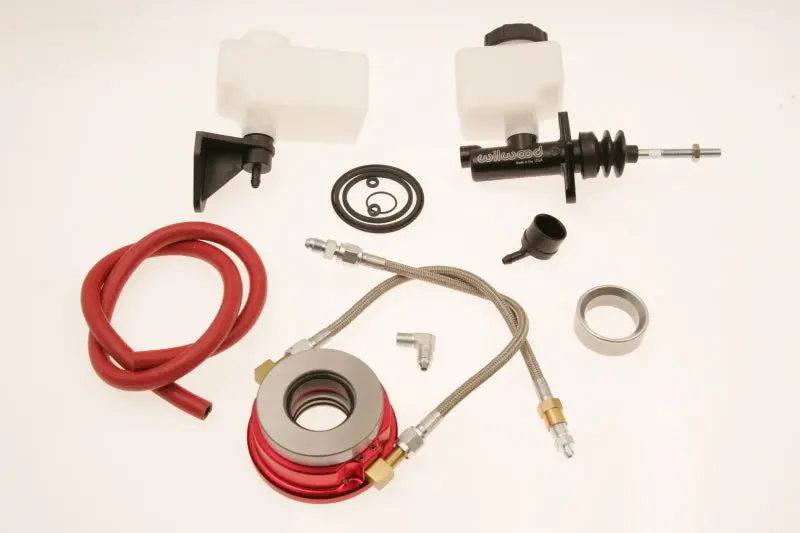 Mcleod Hydraulic Throw-Out Bearing With Adjustable Screw – Gen Iv Mopar 1410 Collar & Master Cylinder Kit 1