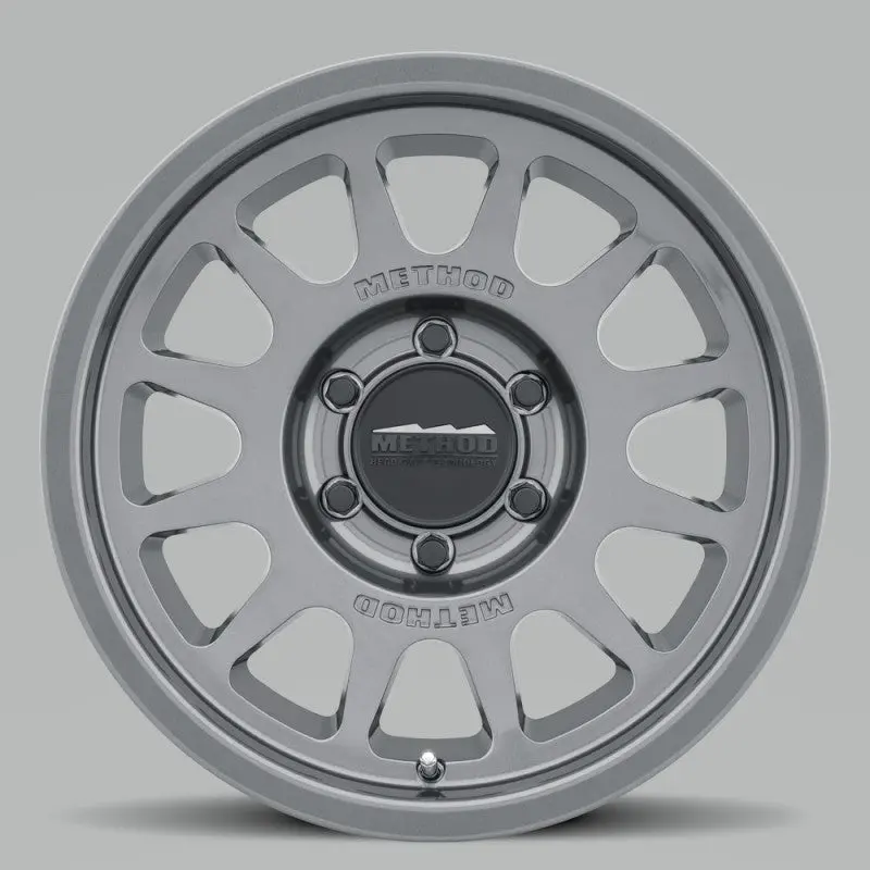 Mr703 Gloss Titanium Alloy Wheel: 17X8.5 Inches, Zero Offset, 6X135 Bolt Pattern, 87Mm Center Bore 2