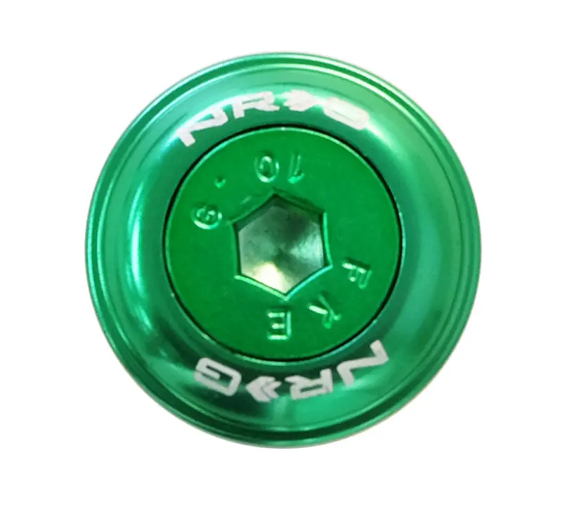 Nrg Color-Matched Fender Washer Kit With M6 Bolt Rivets – Green, 10-Piece Set 1