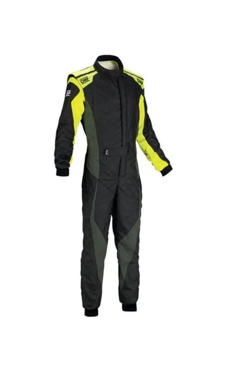 Omp Tecnica Hybrid Racing Overall – Size 58, Navy/Cyan Colorway 1