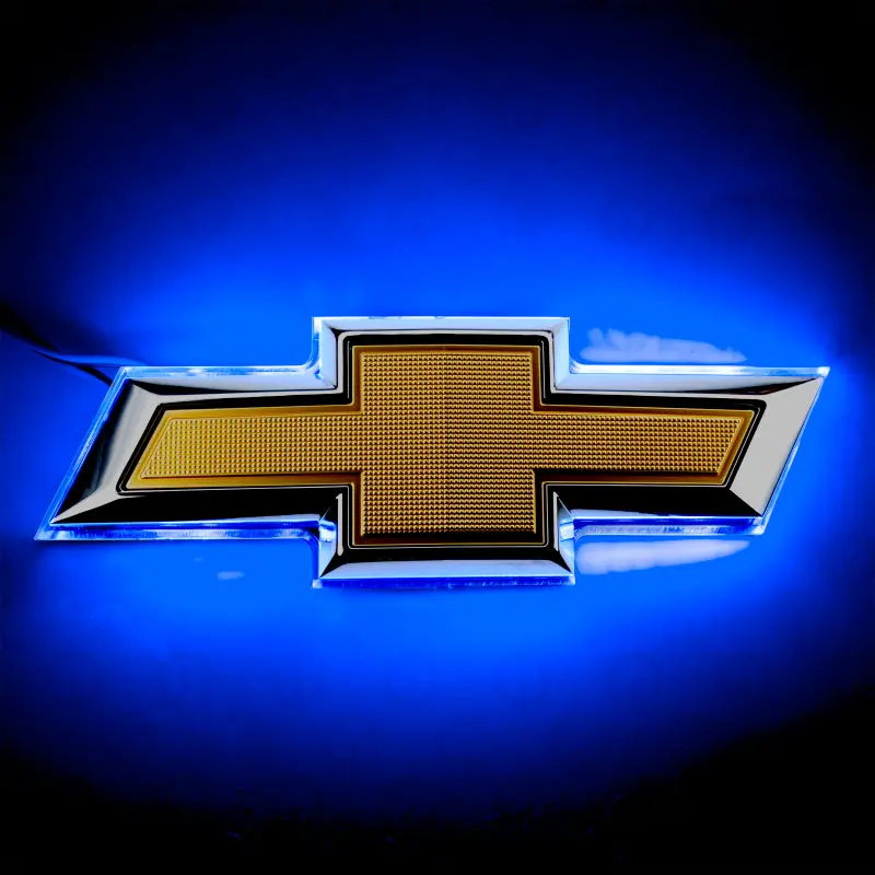 Oracle 14-15 Chevrolet Camaro Illuminated Bowtie - Blue See Warranty 1