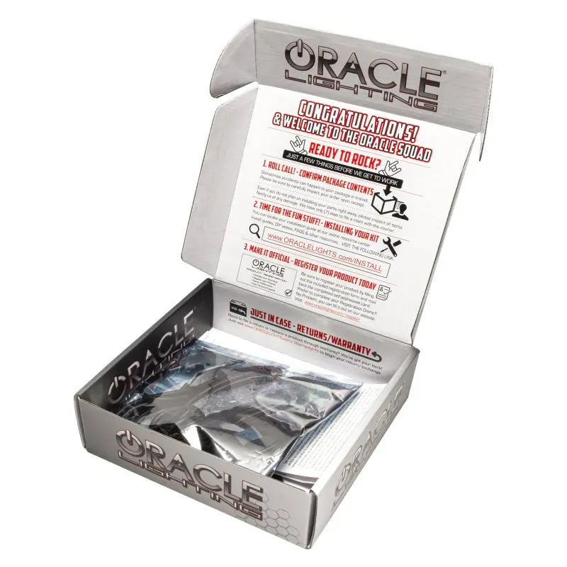 Oracle Led Halo Headlight Kit For 2005–2006 Toyota Tundra Regular Cab – White Illumination 1