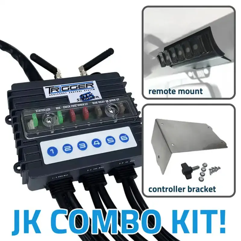 Oracle Lighting Trigger 6-Shooter Led Combo Kit For Jeep Jk Wrangler 1