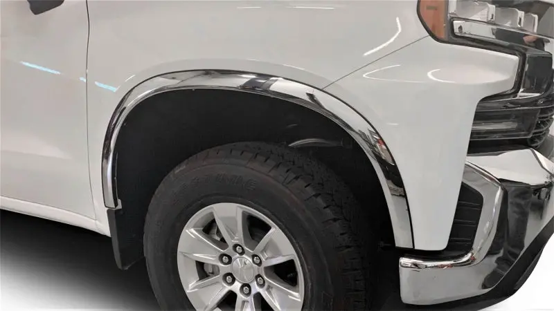 Putco 19-20 Chevy Silverado 1500 Stainless Steel Fender Trim 1