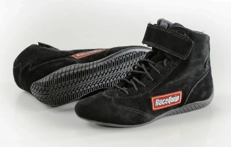Racequip Sfi-Certified Black Racing Shoe – Size 10.0 1