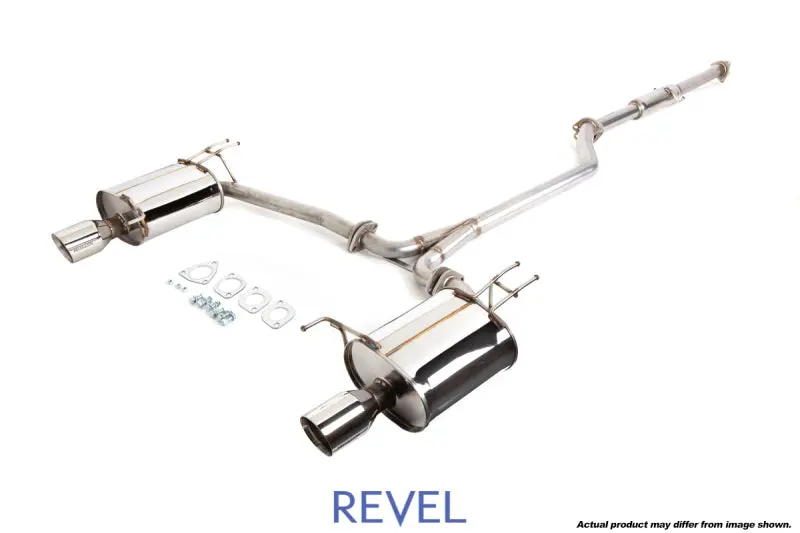 Revel Medallion Touring-S Cat-Back Exhaust System For 2009–2014 Acura Tsx 2.4L – Dual Muffler Design 1