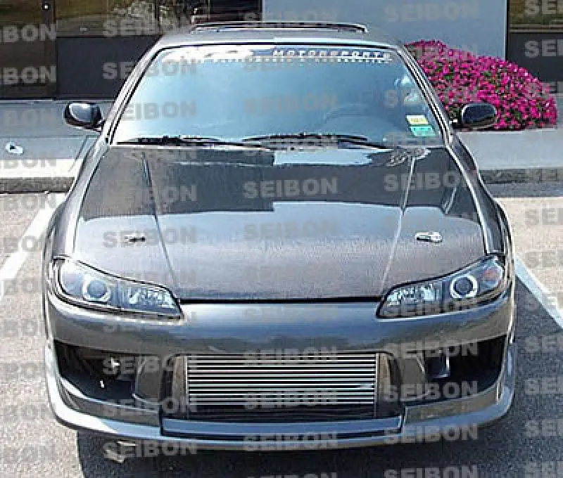 Seibon Oem-Style Carbon Fiber Hood For 1999–2001 Nissan Silvia S15 1