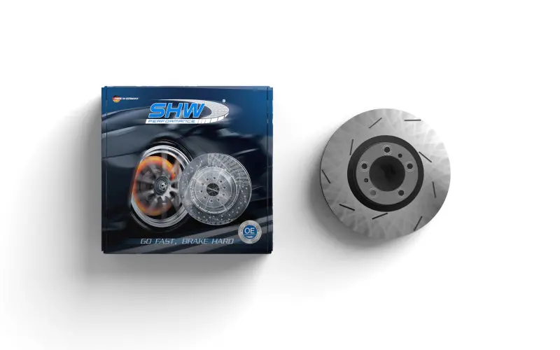 Shw Slotted Monobloc Front Brake Rotors For 2005–2011 Mercedes-Benz G55 Amg (5.5L, Part #4634210412-64) 1