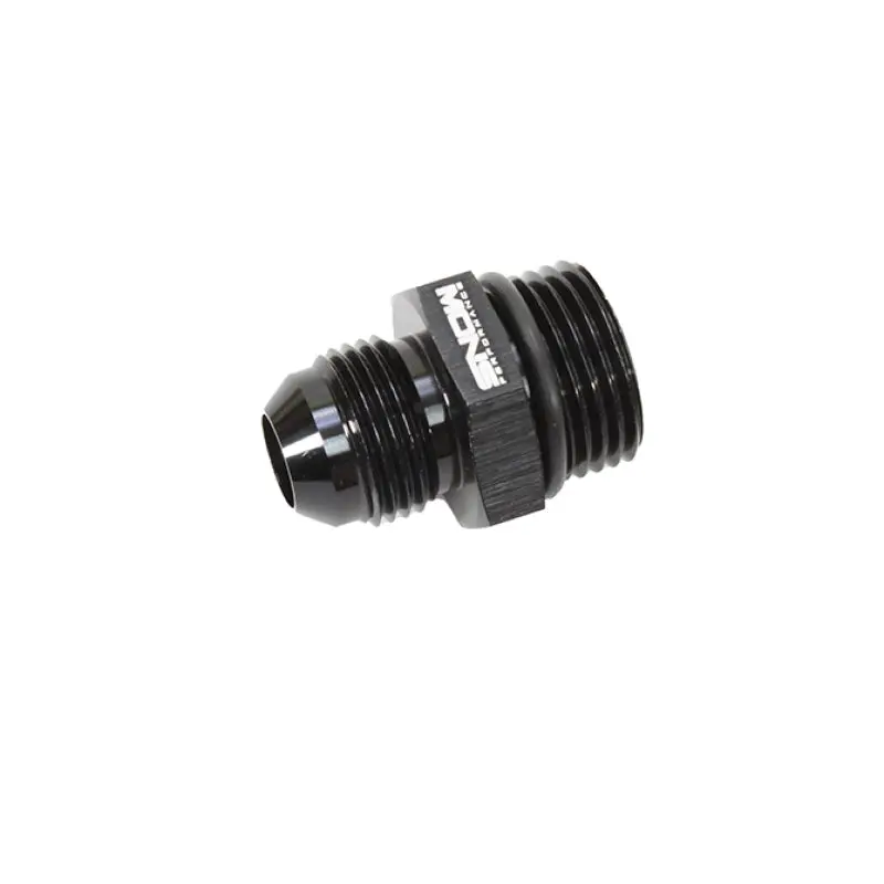 Snow Performance -10 Orb To -8 An Straight Adapter Fitting – Matte Black Anodized 1