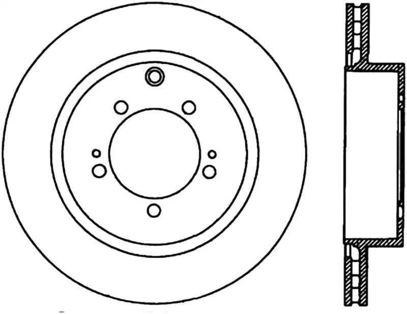 Stoptech Slotted And Drilled Performance Brake Rotors 1