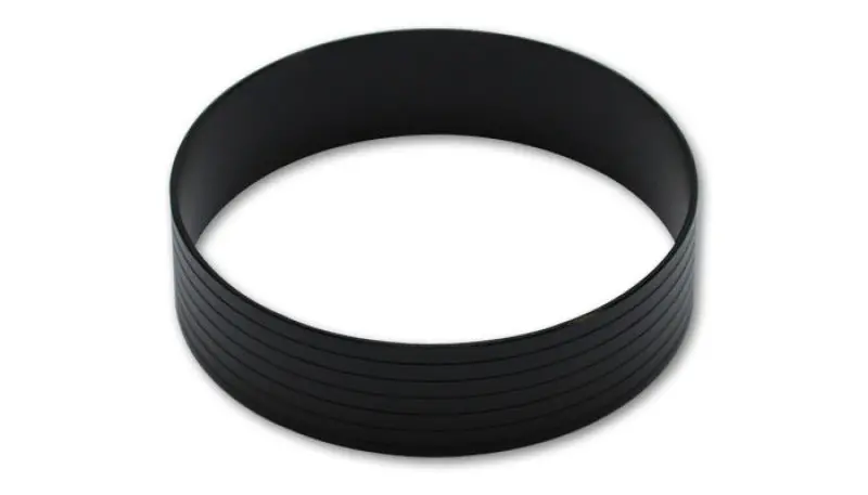 Vibrant Hard-Anodized Aluminum Union Sleeve For 5-Inch Od Exhaust Tubing (Black Finish) 1
