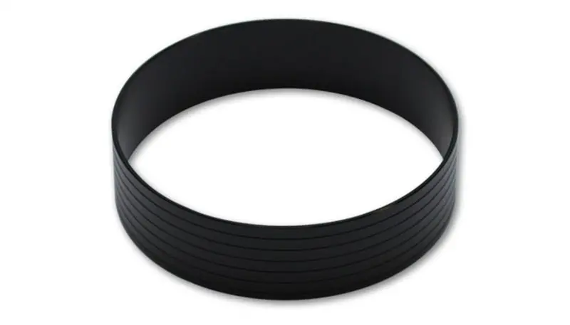 Vibrant Hard-Anodized Aluminum Union Sleeve For 5-Inch Od Exhaust Tubing (Black Finish) 2