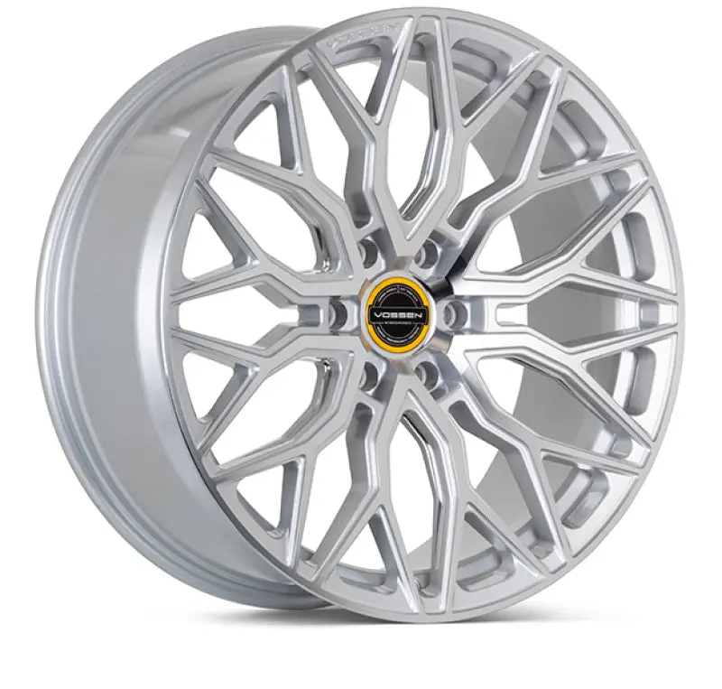 Vossen Hf6-3 24X10 / 6X135 / Et25 / Deep Face / 87.1 - Silver Polished Wheel 1