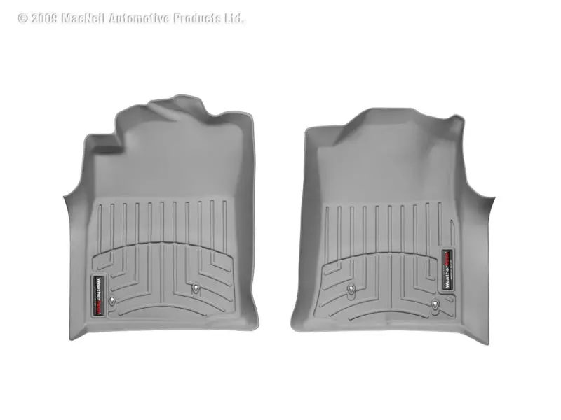 Weathertech Front Floorliners For 2005–2011 Toyota Tacoma – Gray Custom Fit 2